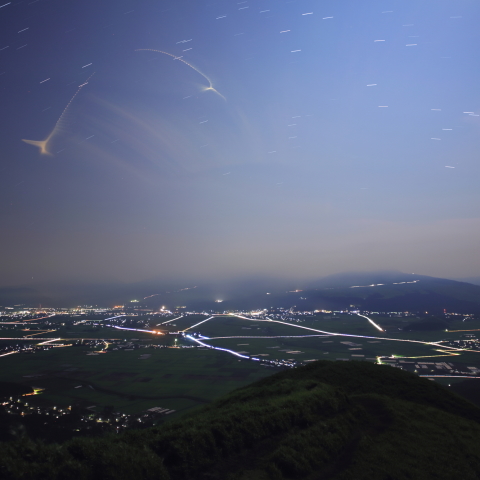 トリメチルアルミニウム(TMA)発光雲(S-310-42号機)