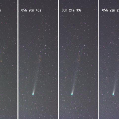 ラブジョイ彗星と流星・流星痕