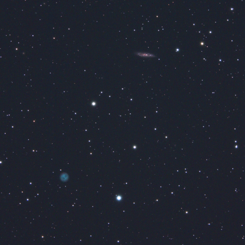ふくろう星雲とM108