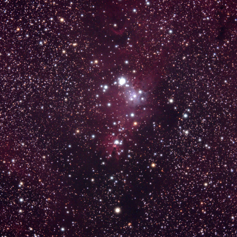 コーン星雲付近