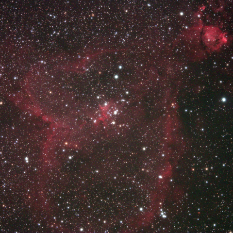 ハート星雲　ＩＣ1805
