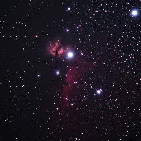 NGC2024と馬頭星雲