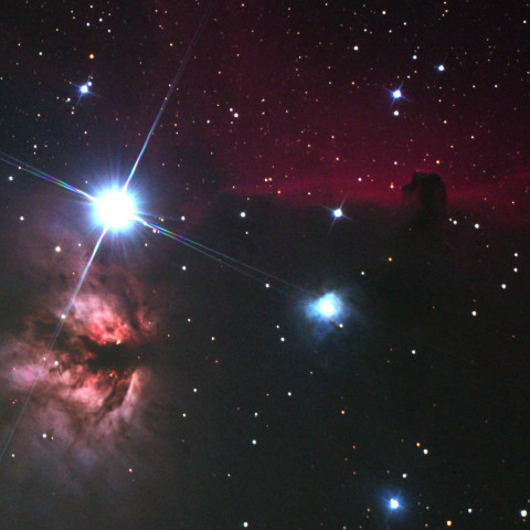 NGC2024と馬頭星雲