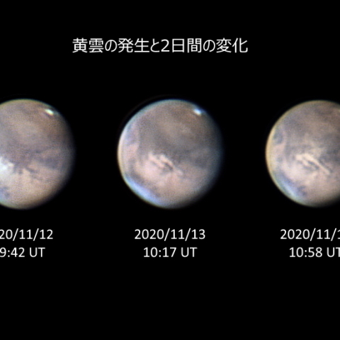 火星（黄雲発生）