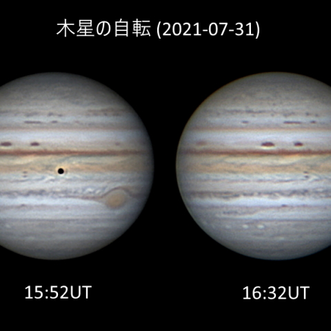 木星の自転