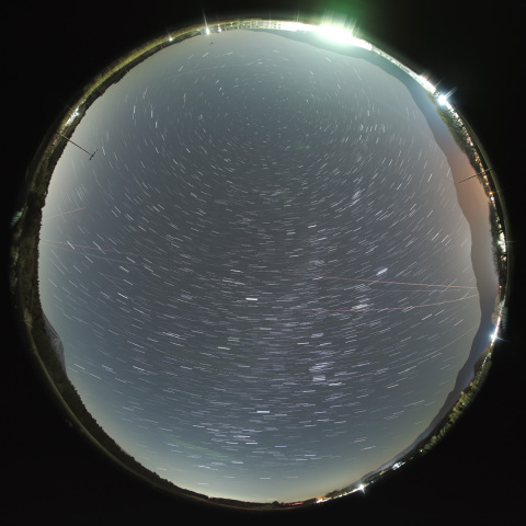 2026年2月21日の円周夜空