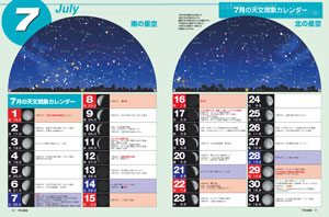 天文現象カレンダー