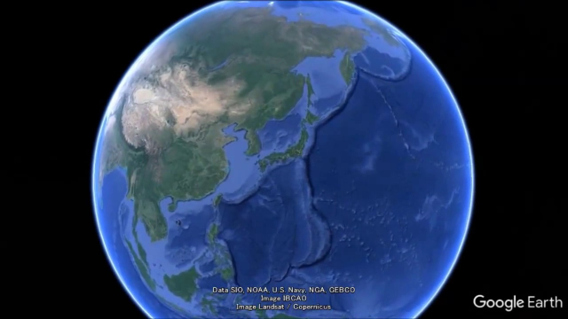 GoogleマップやGoogle Earthで表示