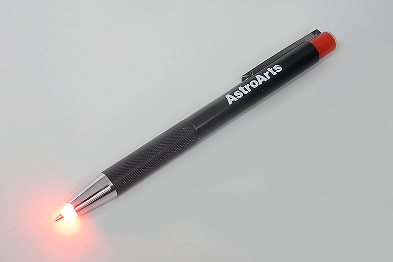 ライトライトα 赤色LED付きボールペン -AstroArts Edition- - アストロ