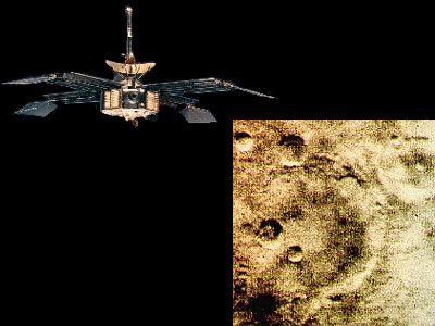 マリナー（Mariner）4号が捉えた火星面