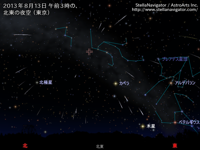 特集 13年 ペルセウス座流星群