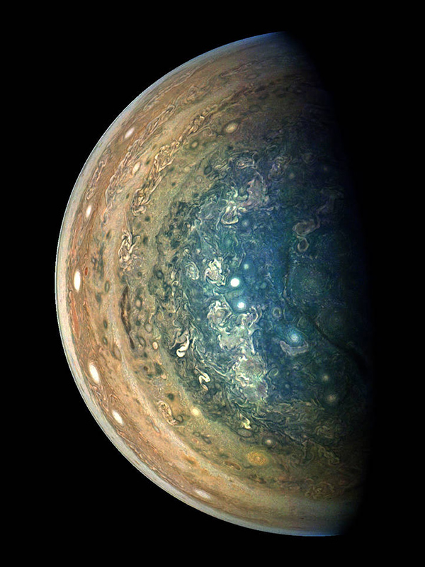 木星の南極