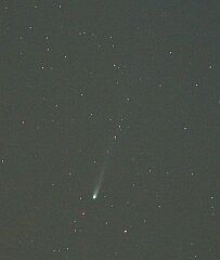 （横山満氏撮影の3月8日の池谷・張彗星の写真）
